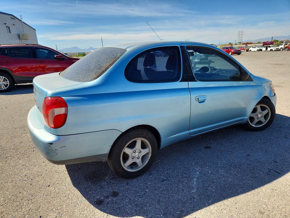 2001 Toyota Echo VIN JTDAT123X10179903 COPART salvage auction — FRONT END, Az - Cert Of Title - Salvage, sold $250 on 2026-07-06 (photo 3)
