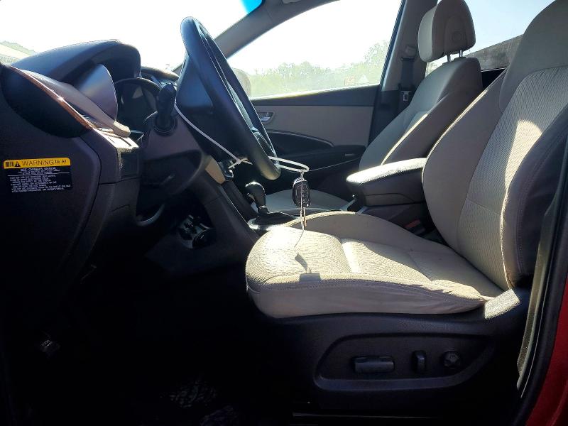 2016 Hyundai Santa fe VIN KM8SM4HF3GU142998 COPART salvage auction — FRONT END, Ga - Cert Of Title-Salvage, sold $2,000 on 2026-07-30 (photo 7)