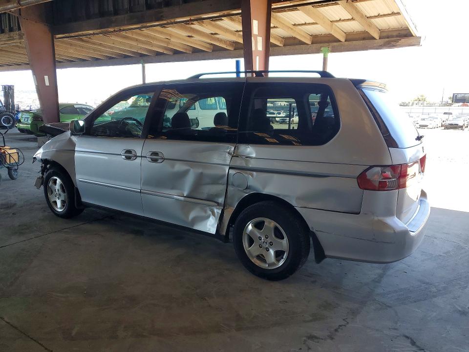 2001 Honda VIN 2HKRL18611H537249 COPART salvage auction — FRONT END, Ca - Salvage Certificate, sold $125 on 2026-07-02 (photo 2)