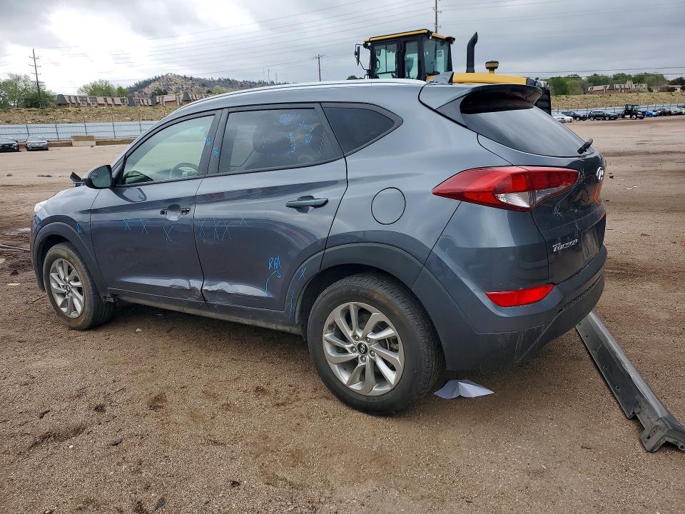 2018 Hyundai Tucson VIN KM8J33A41JU610560 COPART salvage auction — VANDALISM, CO - SALVAGE TITLE, sold $2,800 on 2026-07-06 (photo 2)