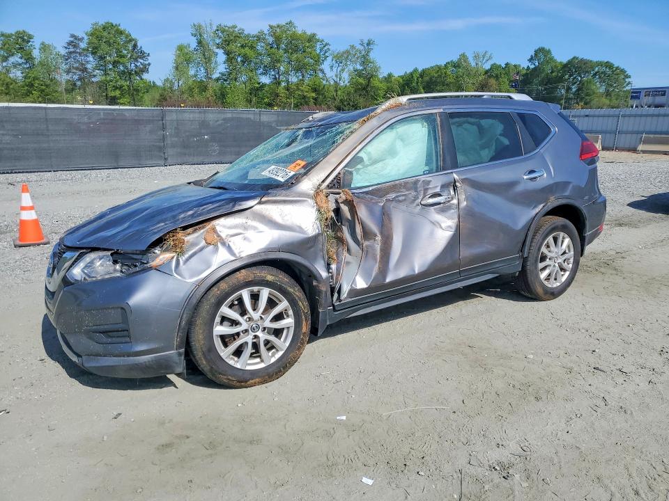 2017 Nissan Rogue VIN KNMAT2MT6HP508939 COPART salvage auction — FRONT END, SC - CERT OF TITLE-SALVAGE, sold $600 on 2026-07-29 (photo 1)