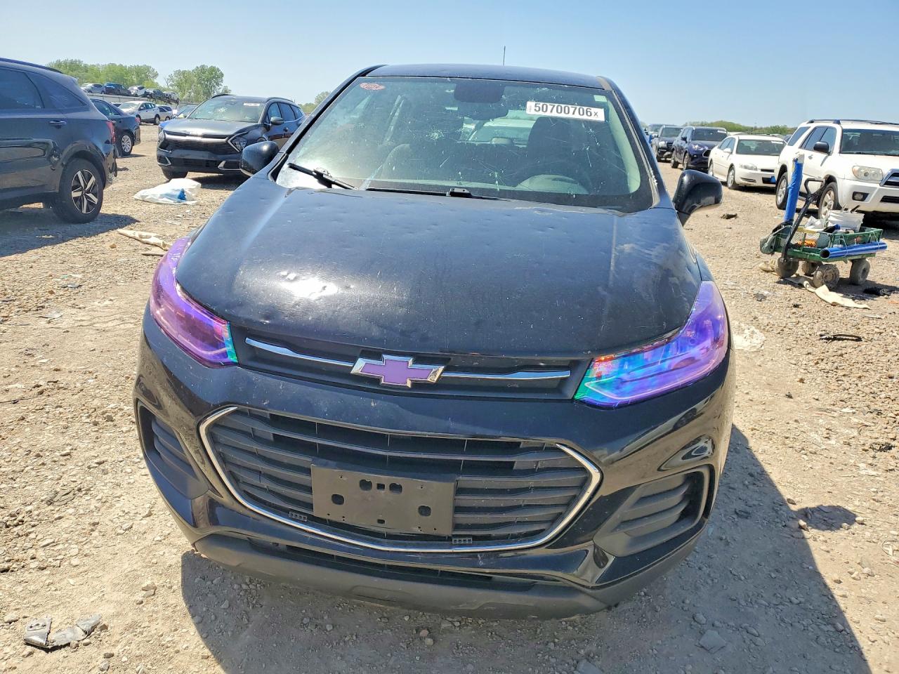 2017 Chevrolet Trax VIN 3GNCJKSB6HL279416 COPART salvage auction — Hail, KS - CERT OF TITLE-SALVAGE, sold $1,950 on 2026-07-07 (photo 5)