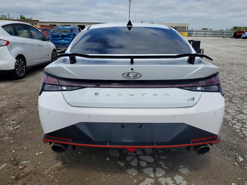 2023 Hyundai Elantra VIN KMHLW4AKXPU012271 COPART salvage auction — MECHANICAL, In - Cert Of Title-Salvage Title, sold $6,500 on 2026-07-24 (photo 6)