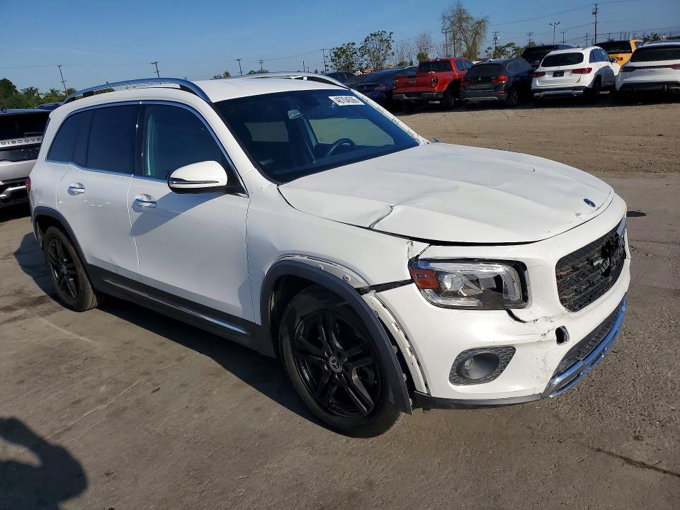 2020 Mercedes-benz Glb-class VIN WDC4M4HB3LW011363 COPART salvage auction — FRONT END, AZ - DIS/DLR/EXP ONLY SALVAGE TITLE (P), sold $7,900 on 2026-07-29 (photo 4)