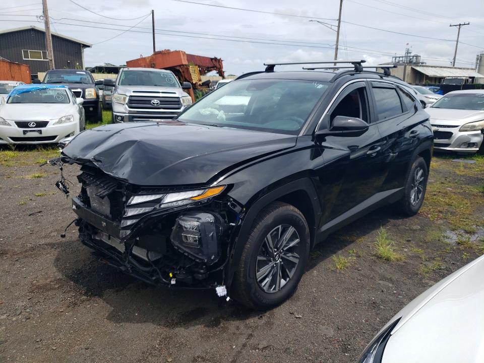 2024 Hyundai Tucson VIN KM8JBCD12RU237688 COPART salvage auction — FRONT END, HI - CERTIFICATE OF SALVAGE, sold $1,700 on 2026-07-13 (photo 1)