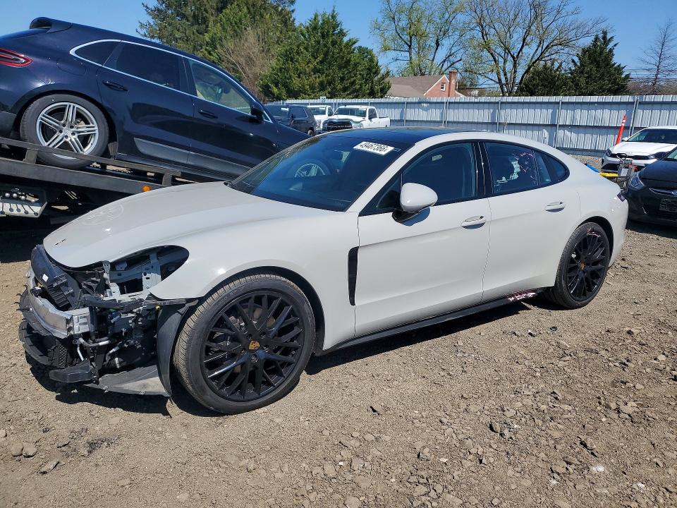 2018 Porsche Panamera VIN WP0AA2A73JL107097 COPART salvage auction — FRONT END, Md - Cert Of Salvage > 75% Damage, sold $21,800 on 2026-07-13 (photo 1)