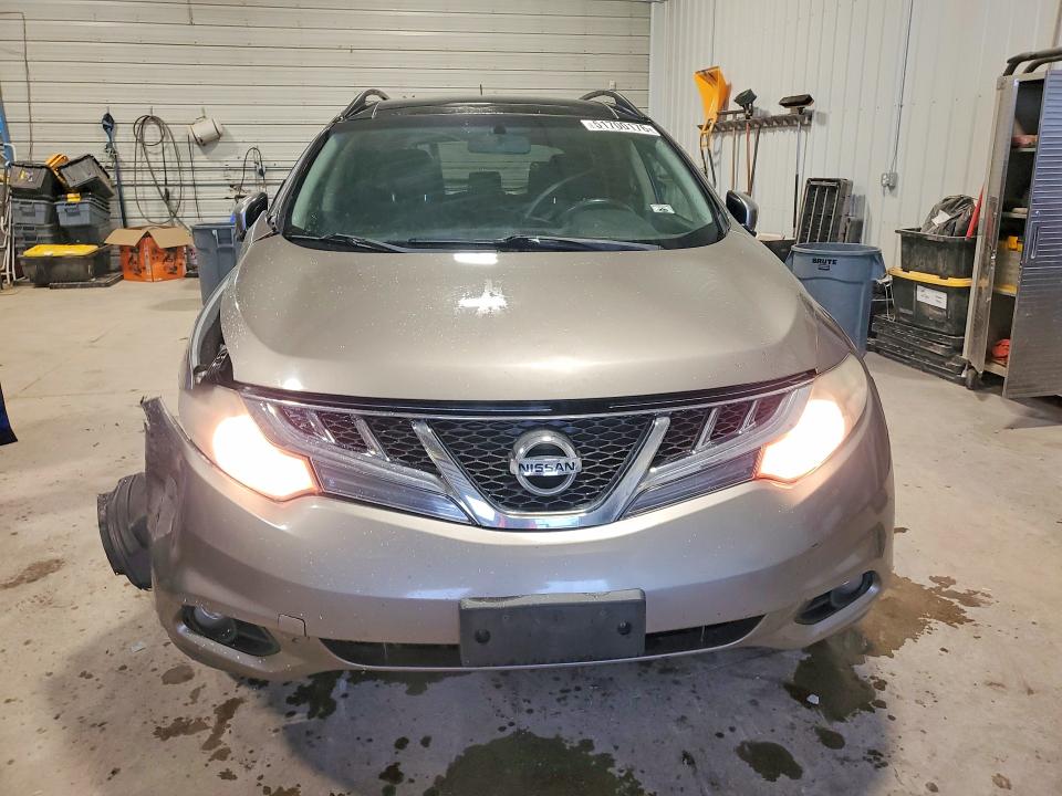 2011 Nissan Murano VIN JN8AZ1MW4BW166282 COPART salvage auction — FRONT END, Ia - Cert Of Title-Salvage Title, sold $500 on 2026-07-10 (photo 5)