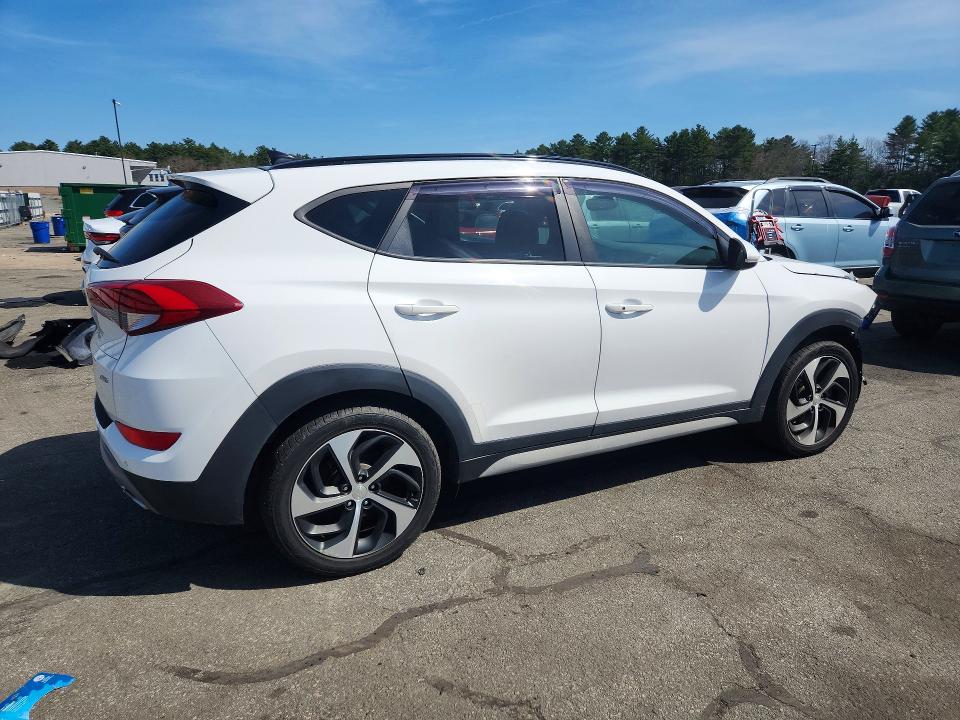 2018 Hyundai Tucson VIN KM8J3CA27JU755665 COPART salvage auction — FRONT END, RI - SALVAGE CERTIFICATE OF TITLE, sold $3,750 on 2026-07-07 (photo 3)