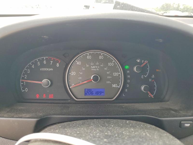2008 Hyundai Elantra VIN KMHDU46D08U426004 COPART salvage auction — REAR END, Tx - Salvage Vehicle Title, sold $525 on 2026-07-31 (photo 9)