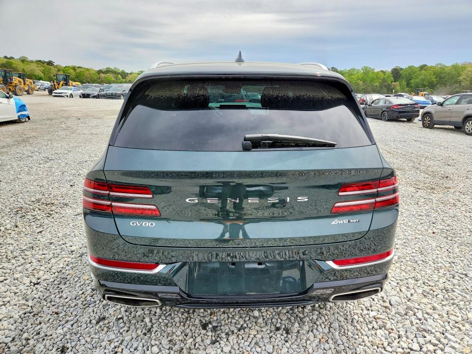 2023 Genesis Gv80 VIN KMUHCESC5PU143279 COPART salvage auction — FRONT END, Ga - Cert Of Title-Salvage, sold $13,300 on 2026-07-07 (photo 6)