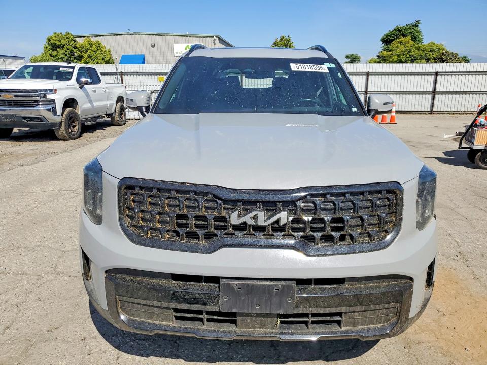 2024 Kia Telluride VIN 5XYP3DGC4RG452151 COPART salvage auction — FRONT END, Ca - Salvage Certificate, sold $15,200 on 2026-07-10 (photo 5)