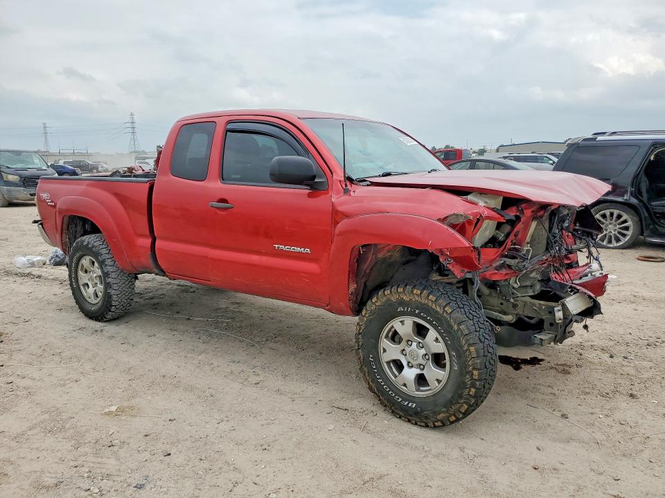 2010 Toyota Tacoma VIN 5TEUU4EN1AZ721835 COPART salvage auction — FRONT END, Tx - Salvage Vehicle Title, sold $4,750 on 2026-07-14 (photo 4)