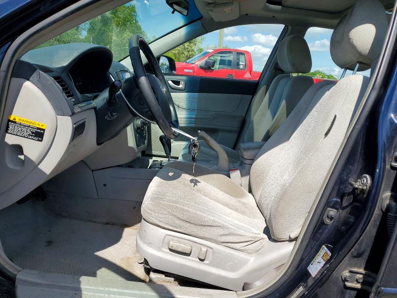 2007 Hyundai Sonata VIN 5NPET46C07H203215 COPART salvage auction — REAR END, MD - CERT OF SALVAGE > 75% DAMAGE, sold $400 on 2026-07-07 (photo 7)