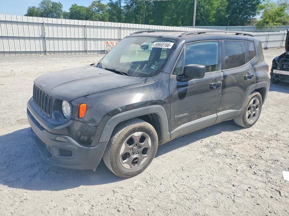 2017 Jeep VIN ZACCJAAB6HPE60480 COPART salvage auction — SIDE, Nc - Salvage Certificate Of Title, sold $175 on 2026-07-29 (photo 1)