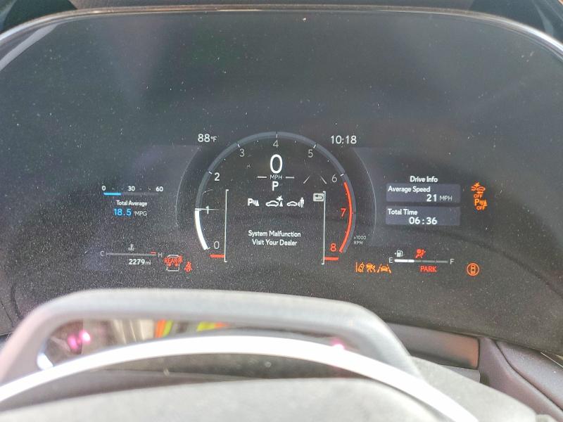 2026 Lexus Tx VIN 5TDAAAB66TS051562 COPART salvage auction — SIDE, Md - Cert Of Salvage < 75% Damage, sold $500 on 2026-07-02 (photo 9)