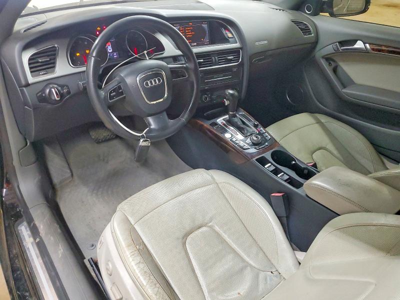 2012 Audi A5 VIN WAUVFAFH2CN001257 COPART salvage auction — MECHANICAL, Nc - Dealer Only Clean Title, sold $550 on 2026-07-14 (photo 8)