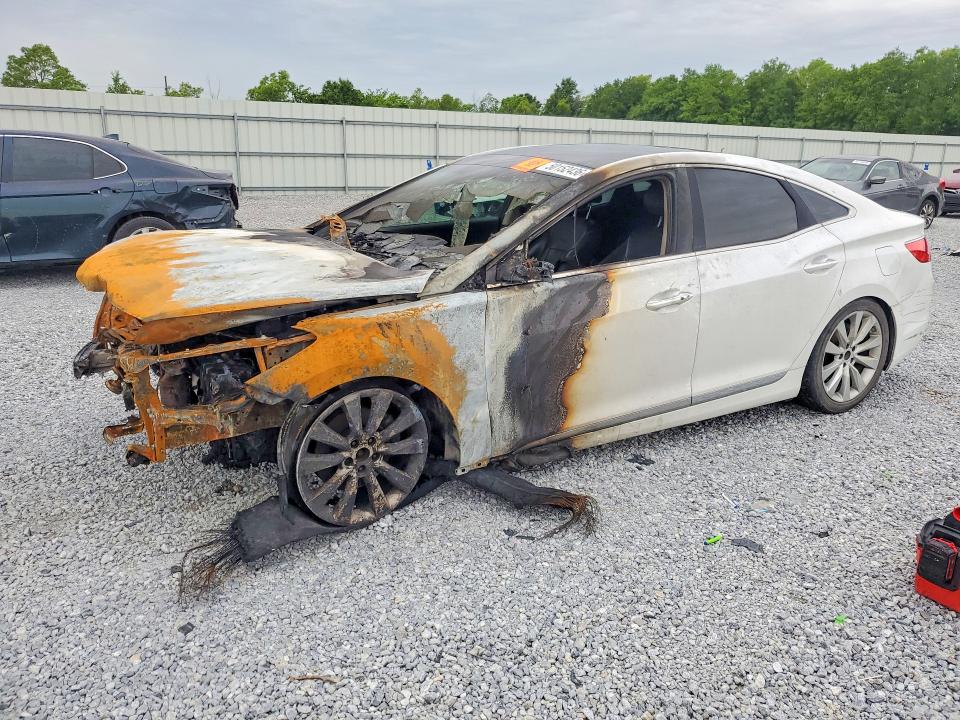2016 Hyundai Azera VIN KMHFH4JG9GA518680 COPART salvage auction — BURN, TX - NONREPAIRABLE TITLE (P), sold $100 on 2026-07-20 (photo 1)