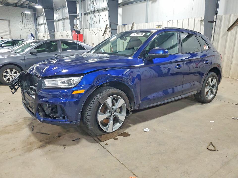 2020 Audi VIN WA1ANAFY0L2114639 COPART salvage auction — FRONT END, Mn - Cert Of Title-Salvage, sold $10,200 on 2026-07-02 (photo 1)