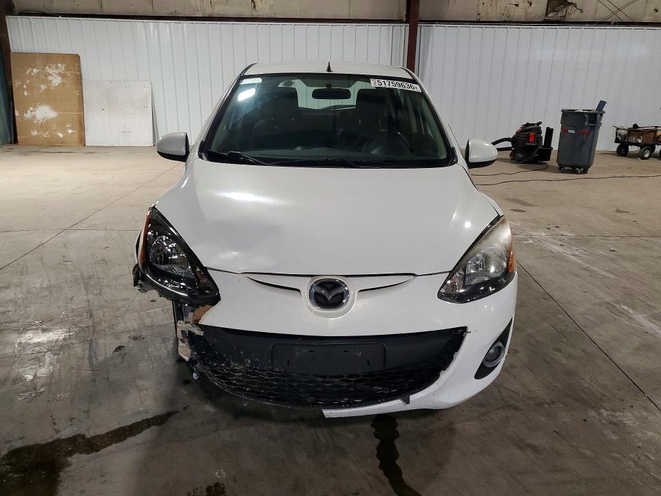 2012 Mazda 2 VIN JM1DE1LY7C0139766 COPART salvage auction — FRONT END, Id - Salvage Certificate Of Title, sold $275 on 2026-07-08 (photo 5)