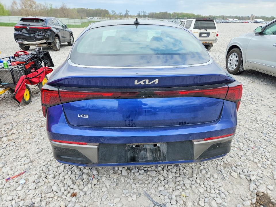 2025 Kia K5 VIN KNAG34J76S5386063 COPART salvage auction — SIDE, MI - SCRAP CERTIFICATE OF TITLE, sold $6,200 on 2026-07-02 (photo 6)