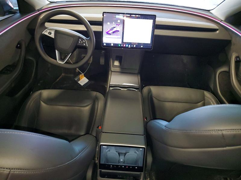 2025 Tesla Model 3 VIN 5YJ3E1EB7SF023312 COPART salvage auction — FRONT END, MN - CERT OF TITLE-SALVAGE, sold $14,200 on 2026-07-07 (photo 8)