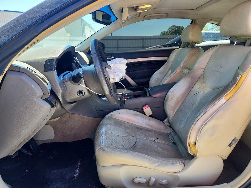 2011 Infiniti G37 VIN JN1CV6EL8BM261539 COPART salvage auction — FRONT END, NC - SALVAGE CERTIFICATE OF TITLE, sold $900 on 2026-07-22 (photo 7)