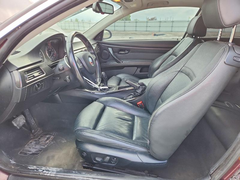 2008 BMW 3er VIN WBAWC73598E065443 COPART salvage auction — FRONT END, IL - SALVAGE CERTIFICATE, sold $1,050 on 2026-07-06 (photo 7)