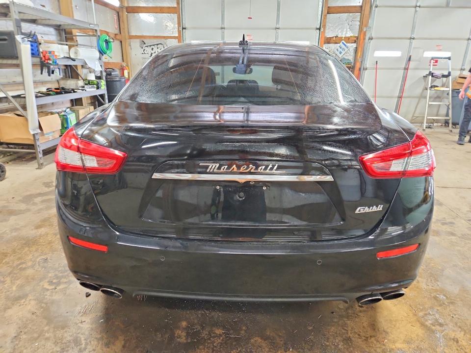2017 Maserati Ghibli VIN ZAM57RSL6H1221519 COPART salvage auction — FRONT END, Il - Salvage Certificate, sold $2,050 on 2026-07-27 (photo 6)