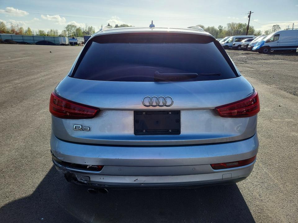 2018 Audi Q3 VIN WA1BCCFS6JR016236 COPART salvage auction — FRONT END, Az - Certificate Of Title, sold $1,850 on 2026-07-20 (photo 6)