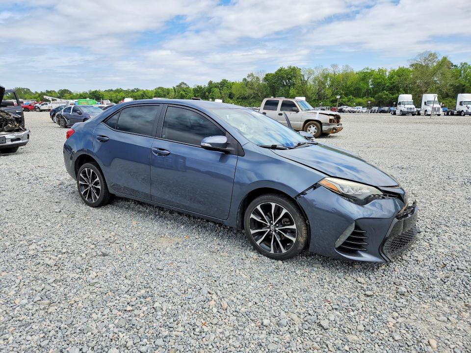 2017 Toyota Corolla VIN 5YFBURHE8HP642310 COPART salvage auction — ALL OVER, Ga - Cert Of Title-Salvage, sold $1,950 on 2026-07-28 (photo 4)