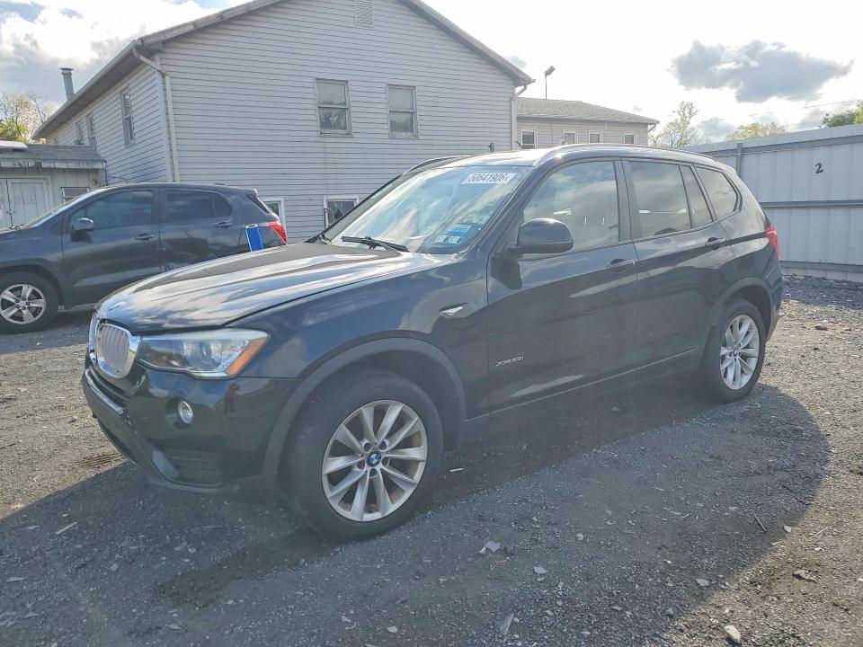 2016 BMW X3 VIN 5UXWX9C51G0D67406 COPART salvage auction — MINOR DENT/SCRATCHES, Mt - Dealer Only Clean Title (P), sold $2,900 on 2026-07-30 (photo 1)