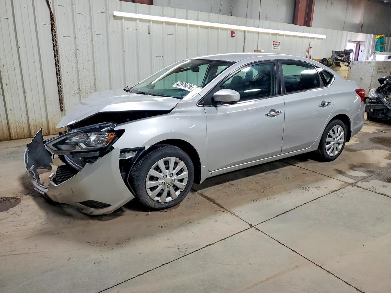2016 Nissan Sentra VIN 3N1AB7APXGY302174 COPART salvage auction — Front End, IL - SALVAGE CERTIFICATE, sold $500 on 2026-07-02 (photo 1)