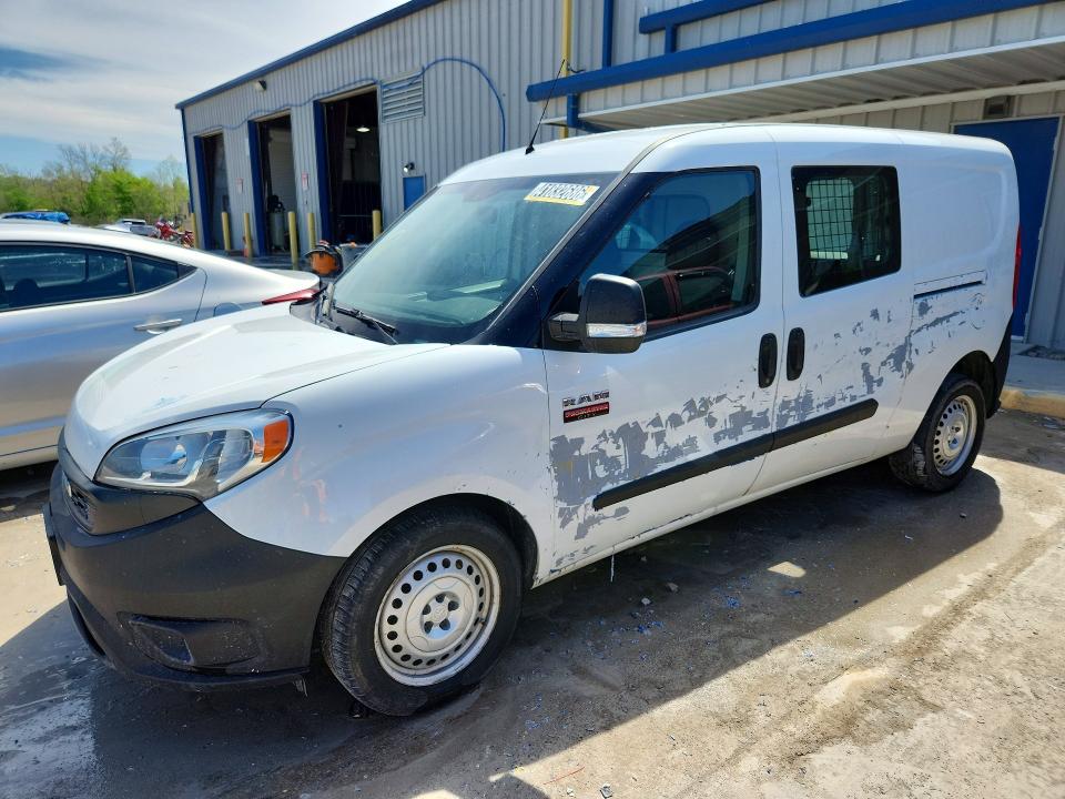 2021 Ram Promaster city VIN ZFBHRFAB4M6U37310 COPART salvage auction — SIDE, Va - Cert Of Title - Salvage, sold $1,800 on 2026-07-15 (photo 1)