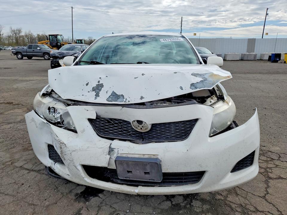 2010 Toyota Corolla VIN JTDBU4EE2AJ084908 COPART salvage auction — FRONT END, Or - Salvage Title Certificate, sold $550 on 2026-07-22 (photo 5)