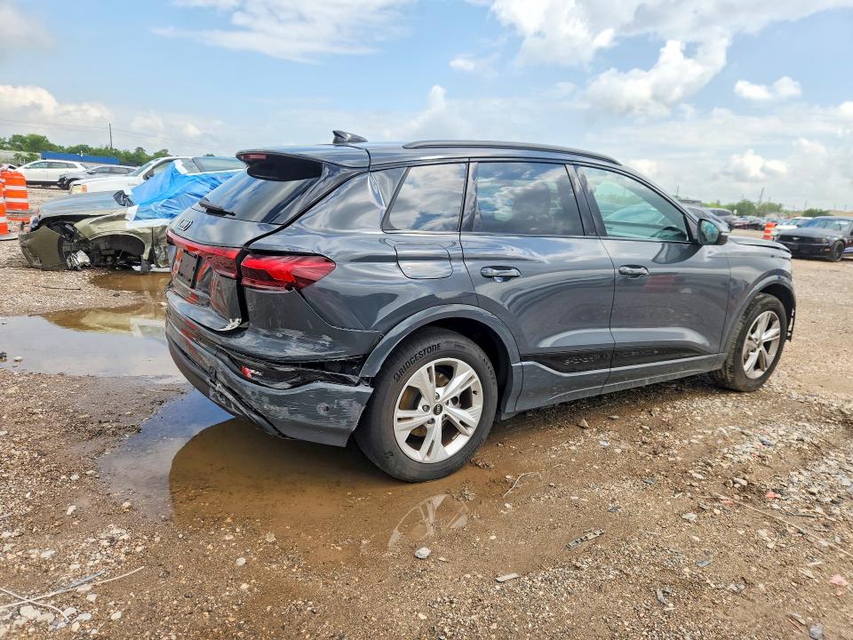 2025 Audi Q6 VIN WA112BGF2SA026630 COPART salvage auction — REAR END, Tx - Salvage Vehicle Title, sold $10,500 on 2026-07-16 (photo 3)
