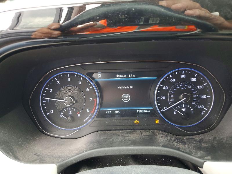 2020 Hyundai Palisade VIN KM8R4DHE9LU144920 COPART salvage auction — FRONT END, IA - CERT OF TITLE-SALVAGE TITLE, sold $4,700 on 2026-07-10 (photo 9)