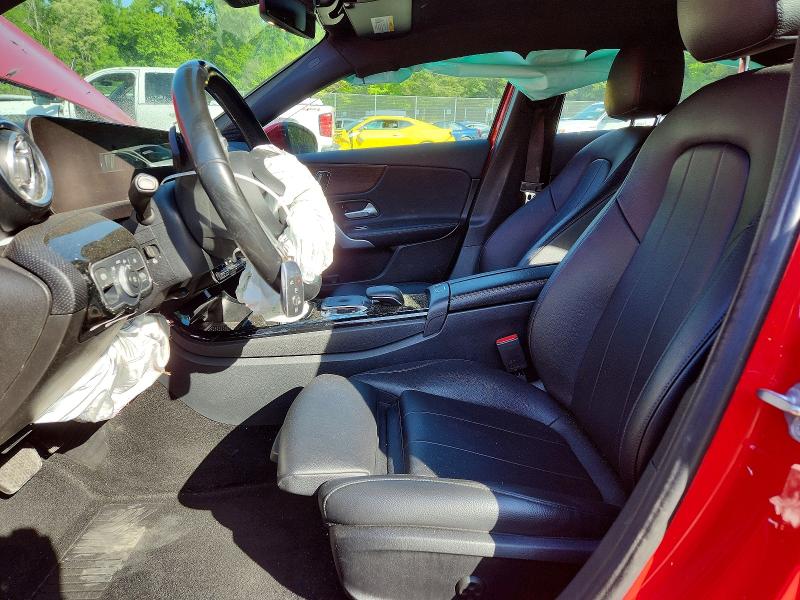 2019 Mercedes-benz A-klasse VIN WDD3G4FB9KW022478 COPART salvage auction — UNDERCARRIAGE, Md - Cert Of Salvage > 75% Damage, sold $225 on 2026-07-24 (photo 7)