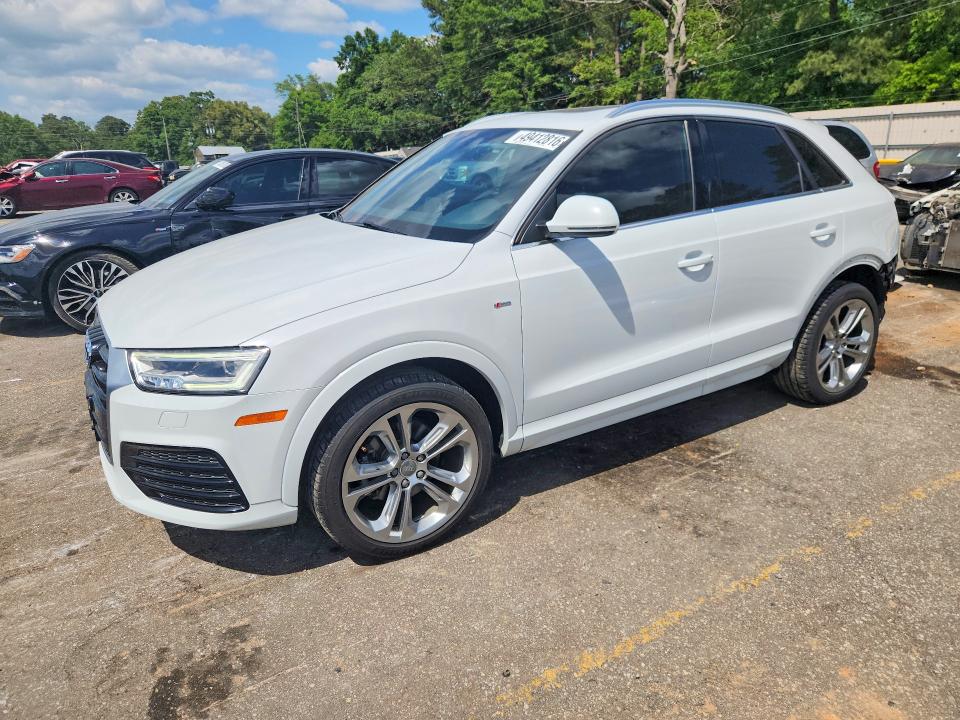 2018 Audi Q3 VIN WA1JCCFSXJR012945 COPART salvage auction — REAR END, Al - Cert Of Title-Salvage Title, sold $4,800 on 2026-07-20 (photo 1)