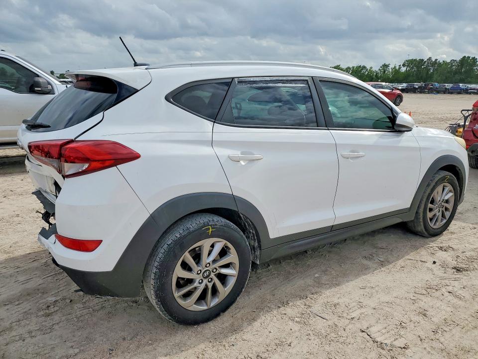 2016 Hyundai Tucson VIN KM8J33A45GU145709 COPART salvage auction — REAR END, Tx - Salvage Vehicle Title, sold $1,900 on 2026-07-10 (photo 3)