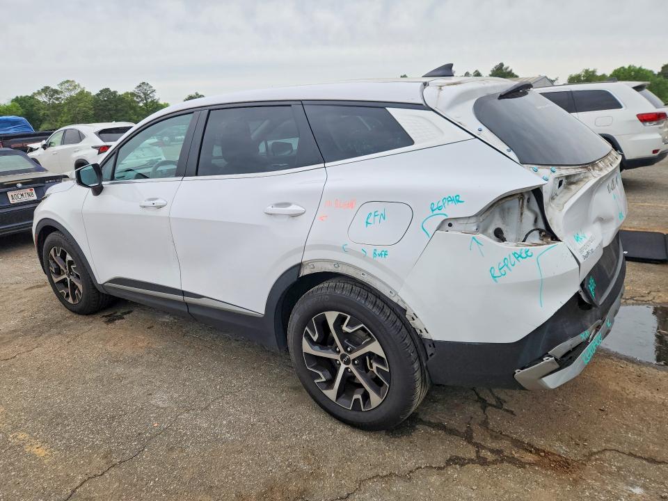 2023 Kia Sportage VIN 5XYK33AFXPG048291 COPART salvage auction — REAR END, ID - SALVAGE CERTIFICATE OF TITLE, sold $350 on 2026-07-27 (photo 2)
