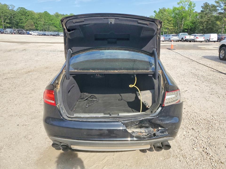 2011 Audi S4 VIN WAUHGCFLXBA123932 COPART salvage auction — REAR END, Nc - Salvage Certificate Of Title, sold $1,750 on 2026-07-17 (photo 6)