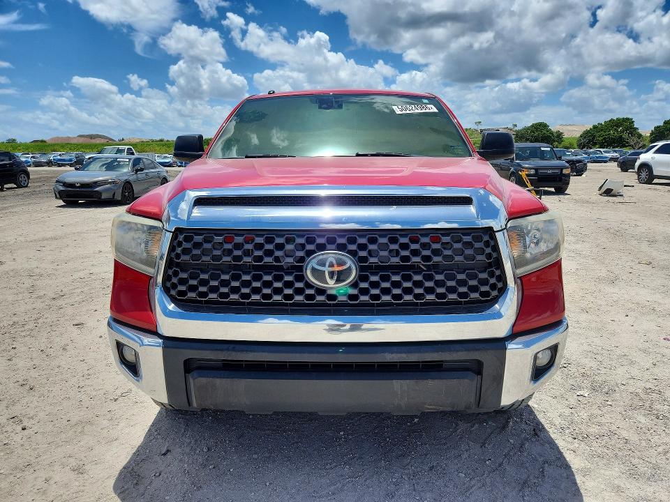 2019 Toyota Tundra VIN 5TFRM5F10KX144280 COPART salvage auction — Burn Interior, FL - CERT OF TITLE SLVG REBUILDABLE, sold $9,500 on 2026-07-02 (photo 5)