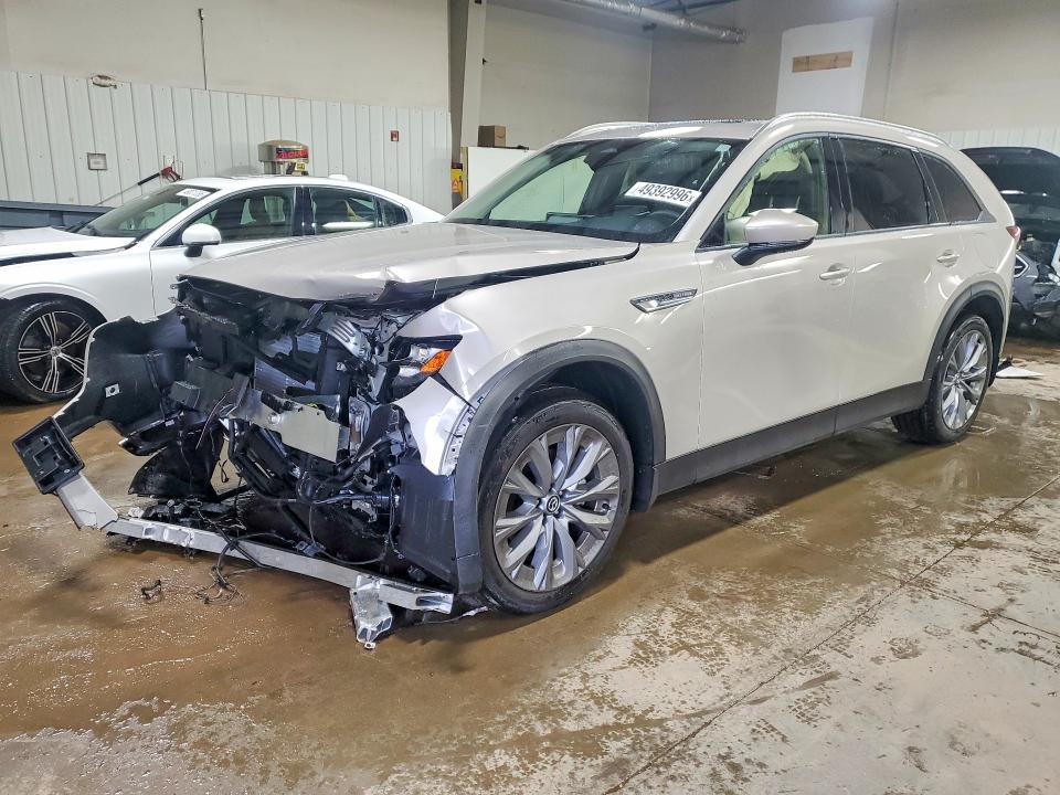 2026 Mazda Cx-90 VIN JM3KKBHD1T1378405 COPART salvage auction — FRONT END, Il - Salvage Certificate, sold $9,800 on 2026-07-21 (photo 1)