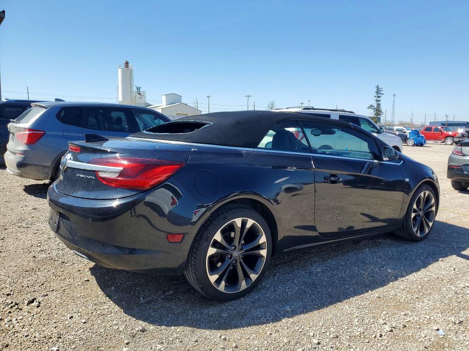 2016 Buick Cascada VIN W04WT3N50GG136423 COPART salvage auction — HAIL, Ia - Cert Of Title-Salvage Title, sold $3,050 on 2026-07-08 (photo 3)