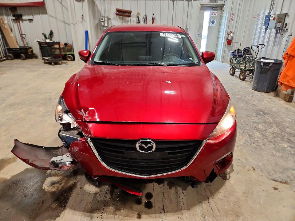 2016 Mazda 3 VIN JM1BM1U77G1304814 COPART salvage auction — FRONT END, WI, sold $950 on 2026-07-22 (photo 5)