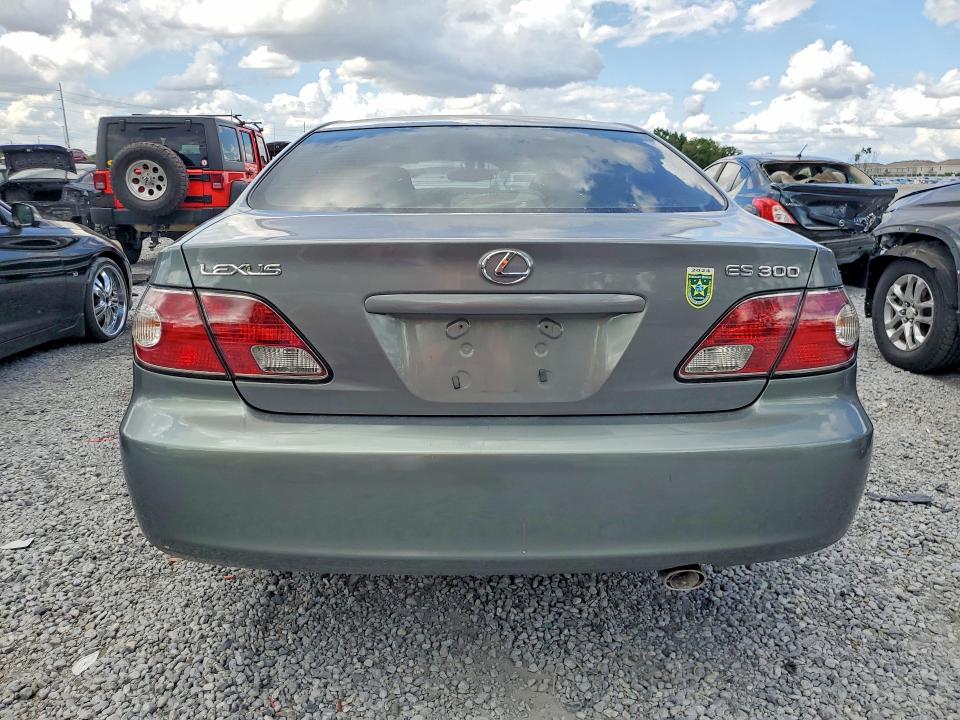 2003 Lexus ES VIN JTHBF30G330127768 COPART salvage auction — FRONT END, Fl - Cert Of Title Slvg Rebuildable, sold $10 on 2026-07-28 (photo 6)