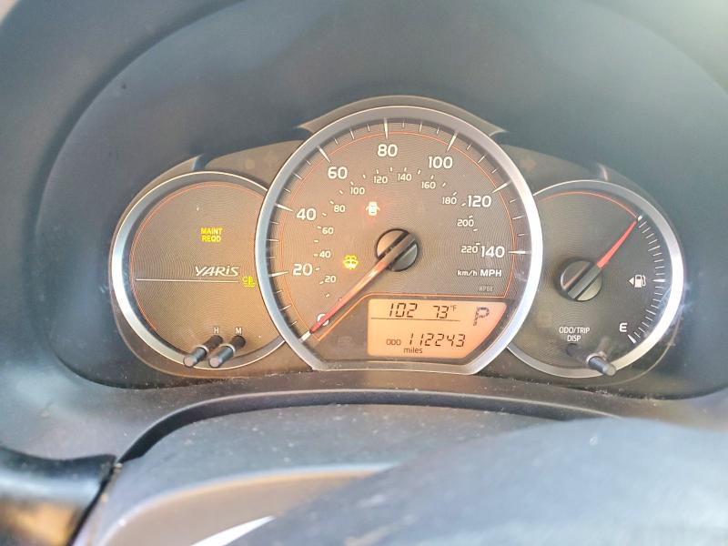 2013 Toyota Yaris VIN JTDKTUD35DD559666 COPART salvage auction — FRONT END, CA, sold $1,950 on 2026-07-10 (photo 9)
