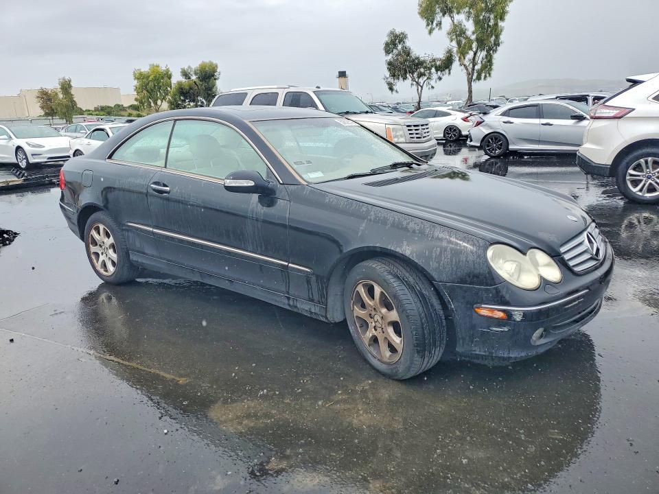 2004 Mercedes-benz Clk-class VIN WDBTJ65J54F072232 COPART salvage auction — SIDE, CA - SALVAGE CERTIFICATE, sold $400 on 2026-07-08 (photo 4)