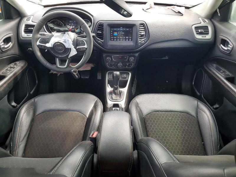 2021 Jeep Compass VIN 3C4NJCBBXMT535204 COPART salvage auction — FRONT END, Tx - Certificate Of Title, sold $1,250 on 2026-07-03 (photo 8)