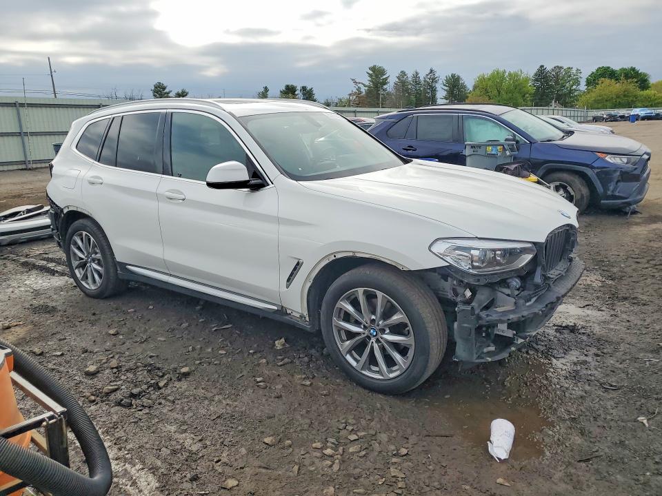2018 BMW X3 VIN 5UXTR9C50JLD70879 COPART salvage auction — FRONT END, Salvage Title, sold $6,400 on 2026-07-14 (photo 4)